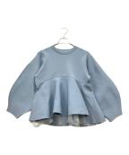 Re.Verofonnaヴェロフォンナ）の古着「ペプラムニット」｜ブルー