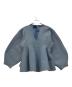 Re.Verofonna (ヴェロフォンナ) ペプラムニット ブルー サイズ:M：3000円