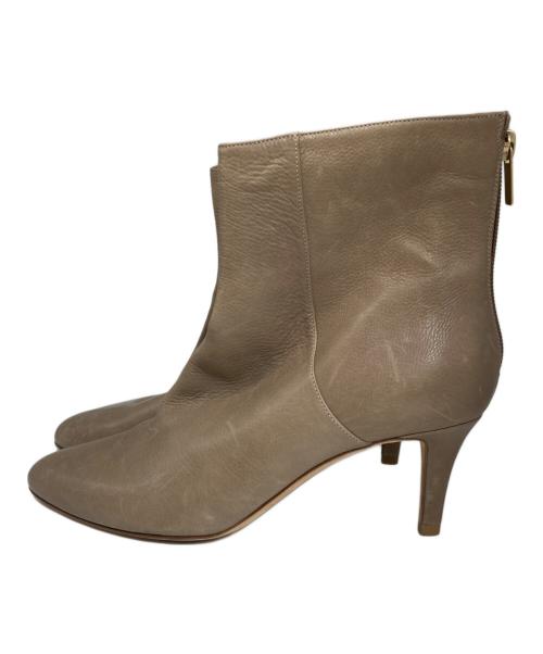 JIMMY CHOO（ジミーチュウ）JIMMY CHOO (ジミーチュウ) ショートブーツ ブラウン サイズ:37 1/2の古着・服飾アイテム