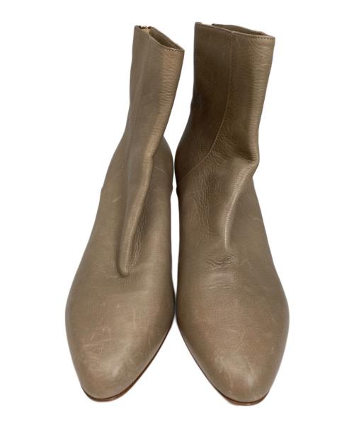 JIMMY CHOO（ジミーチュウ）JIMMY CHOO (ジミーチュウ) ショートブーツ ブラウン サイズ:37 1/2の古着・服飾アイテム