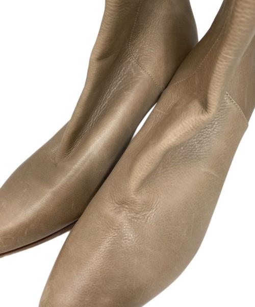 JIMMY CHOO（ジミーチュウ）JIMMY CHOO (ジミーチュウ) ショートブーツ ブラウン サイズ:37 1/2の古着・服飾アイテム
