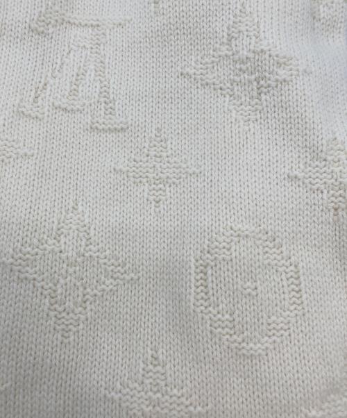 LOUIS VUITTON（ルイ ヴィトン）LOUIS VUITTON (ルイ ヴィトン) ミンクxカシミヤマフラー ベージュの古着・服飾アイテム