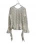 中古・古着 AMERI (アメリ) UND 2WAY CUT LACE FRILL TOP アイボリー サイズ:free 未使用品：12000円