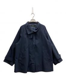 JOURNAL STANDARD（ジャーナルスタンダード）の古着「オーガニックコットンワッシャーテントコート」｜ネイビー