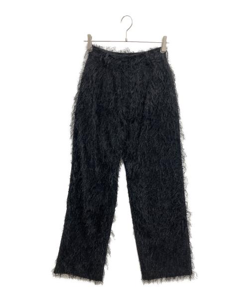 CLANE（クラネ）CLANE (クラネ) FRINGE PANTS ブラック サイズ:SIZE1の古着・服飾アイテム