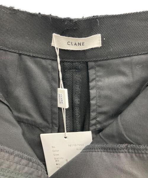 CLANE（クラネ）CLANE (クラネ) FRINGE PANTS ブラック サイズ:SIZE1の古着・服飾アイテム
