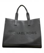 MICHAEL KORSマイケルコース）の古着「ロゴエンボス トートバッグ」｜ブラック