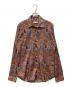 ETRO（エトロ）の古着「ペイズリー柄シャツ」｜オレンジ