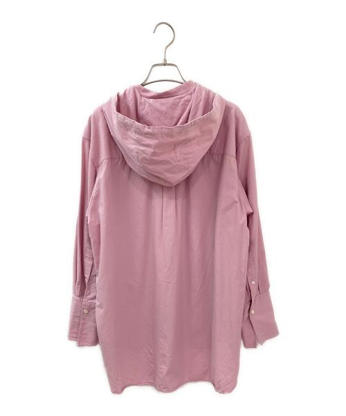 LOEWE（ロエベ）LOEWE (ロエベ) フード付シャツ ピンク サイズ:36の古着・服飾アイテム