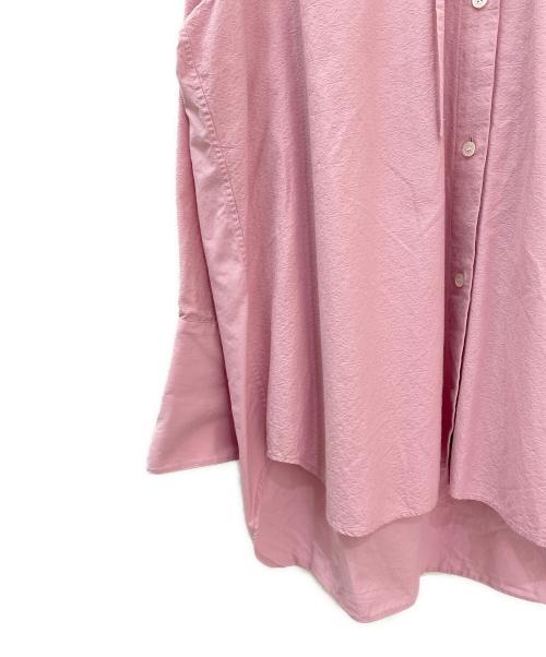 LOEWE（ロエベ）LOEWE (ロエベ) フード付シャツ ピンク サイズ:36の古着・服飾アイテム