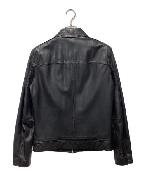 ALL SAINTS（オールセインツ）ALL SAINTS (オールセインツ) ラムレザージャケット ブラック サイズ:Sの古着・服飾アイテム