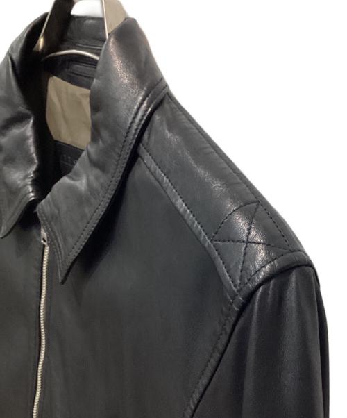 ALL SAINTS（オールセインツ）ALL SAINTS (オールセインツ) ラムレザージャケット ブラック サイズ:Sの古着・服飾アイテム
