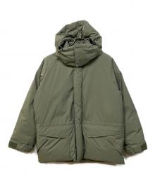 MARMOT（マーモット）の古着「マンモスダウンジャケット」｜黄緑