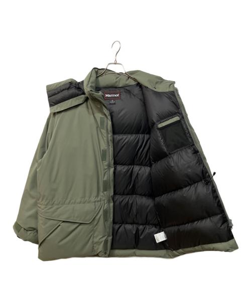 MARMOT（マーモット）MARMOT (マーモット) マンモスダウンジャケット 黄緑 サイズ:SIZE　Mの古着・服飾アイテム
