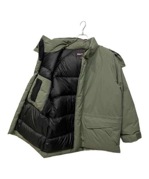MARMOT（マーモット）MARMOT (マーモット) マンモスダウンジャケット 黄緑 サイズ:SIZE　Mの古着・服飾アイテム