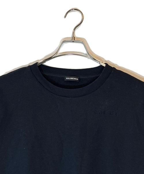 BALENCIAGA（バレンシアガ）BALENCIAGA (バレンシアガ) クルーネックスウェット ブラック サイズ:10の古着・服飾アイテム