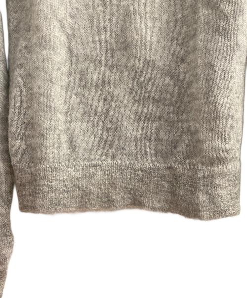 DIOR HOMME（ディオール オム）DIOR HOMME (ディオール オム) フュチャーアイモヘアニット グレー サイズ:XSの古着・服飾アイテム