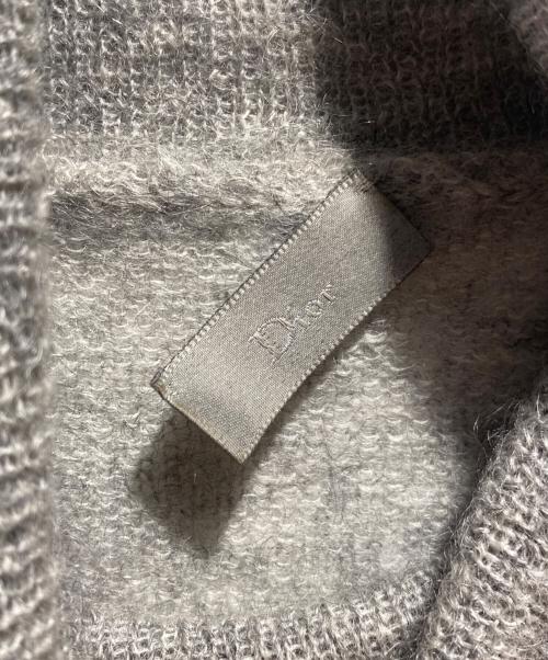 DIOR HOMME（ディオール オム）DIOR HOMME (ディオール オム) フュチャーアイモヘアニット グレー サイズ:XSの古着・服飾アイテム