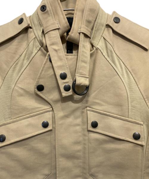 BALMAIN（バルマン）BALMAIN (バルマン) サファリジャケット ベージュ サイズ:44の古着・服飾アイテム