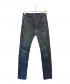 DIOR HOMMEディオール オム）の古着「07SS Luster Coating Waxed Denim」｜インディゴ