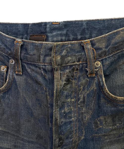 DIOR HOMME（ディオール オム）DIOR HOMME (ディオール オム) 07SS Luster Coating Waxed Denim インディゴ サイズ:27の古着・服飾アイテム