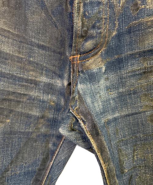 DIOR HOMME（ディオール オム）DIOR HOMME (ディオール オム) 07SS Luster Coating Waxed Denim インディゴ サイズ:27の古着・服飾アイテム