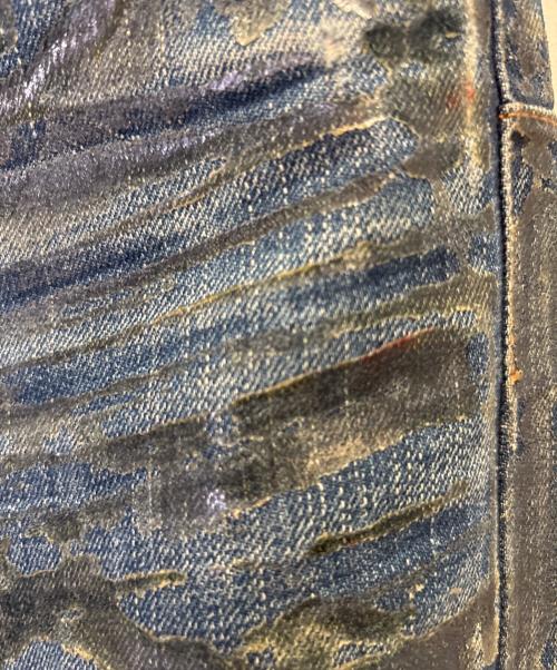 DIOR HOMME（ディオール オム）DIOR HOMME (ディオール オム) 07SS Luster Coating Waxed Denim インディゴ サイズ:27の古着・服飾アイテム
