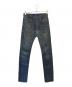 DIOR HOMME（ディオール オム）の古着「07SS Luster Coating Waxed Denim」｜インディゴ