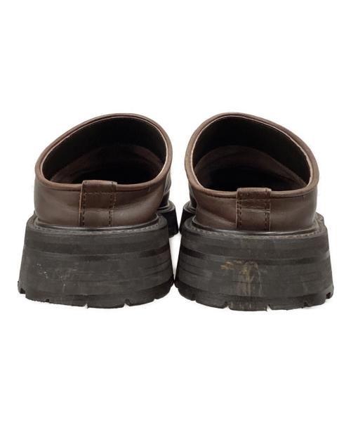 HENDER SCHEME（エンダースキーマ）Hender Scheme (エンダースキーマ) commando mule ブラウン サイズ:記載なしの古着・服飾アイテム