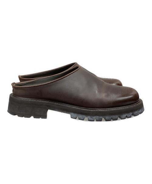 HENDER SCHEME（エンダースキーマ）Hender Scheme (エンダースキーマ) commando mule ブラウン サイズ:記載なしの古着・服飾アイテム
