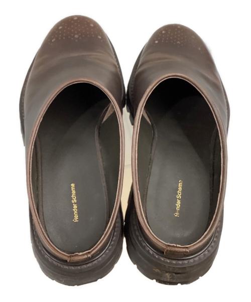 HENDER SCHEME（エンダースキーマ）Hender Scheme (エンダースキーマ) commando mule ブラウン サイズ:記載なしの古着・服飾アイテム