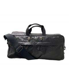 中古・古着通販】GUCCI (グッチ) ナイロン2WAYボストンバッグ ブラック