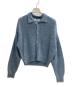 GOAT ESSENCE（ゴートエッセンス）の古着「MOHAIR KNIT POLO SHIRT」｜ブルー