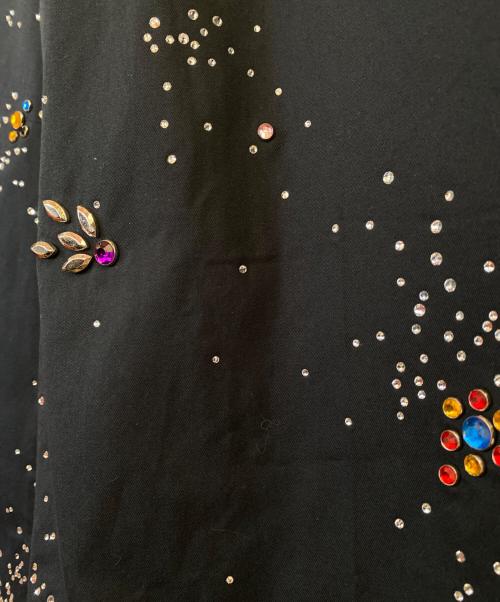 masu（エムエーエスユー）masu (エムエーエスユー) GALAXY STRAIGHT TROUSERS ブラック サイズ:46の古着・服飾アイテム
