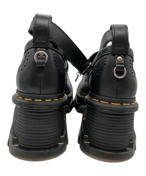 Dr.Martens（ドクターマーチン）Dr.Martens (ドクターマーチン) wednesday (ウェンズデイ) CORRAN ヒールローファー ブラック サイズ:UK 4の古着・服飾アイテム