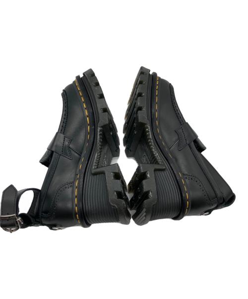 Dr.Martens（ドクターマーチン）Dr.Martens (ドクターマーチン) wednesday (ウェンズデイ) CORRAN ヒールローファー ブラック サイズ:UK 4の古着・服飾アイテム