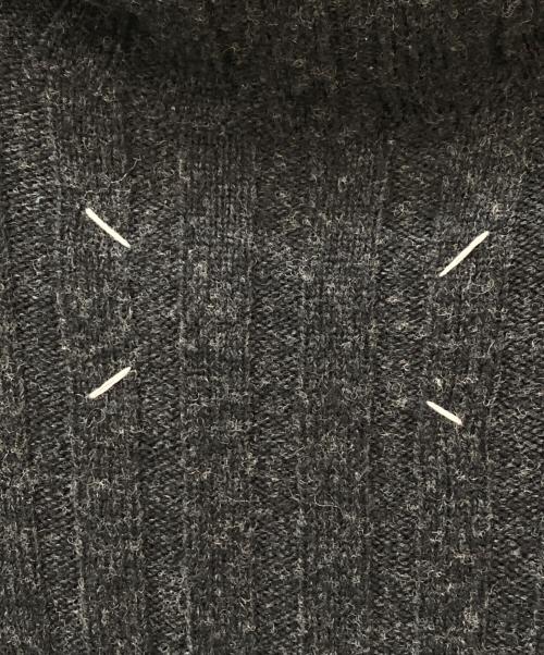 Maison Margiela（メゾンマルジェラ）Maison Margiela (メゾンマルジェラ) ノースリーブニットワンピース チャコールグレー サイズ:XSの古着・服飾アイテム