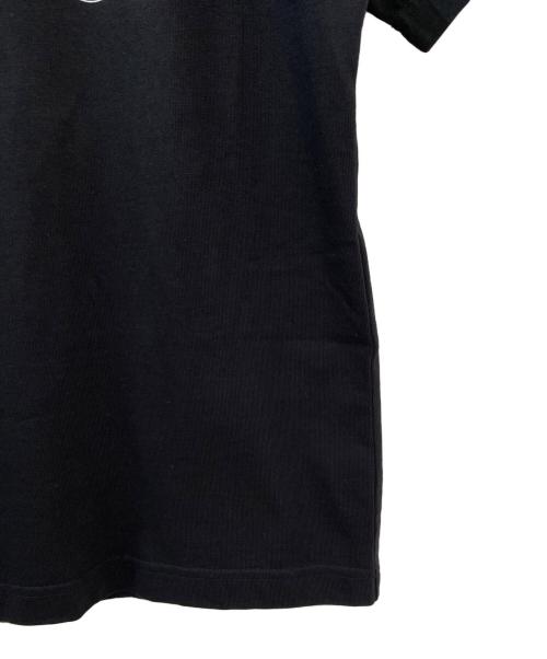 BALENCIAGA（バレンシアガ）BALENCIAGA (バレンシアガ) Slim Fit Logo Print Crew Neck T-Shirt ブラック サイズ:Mの古着・服飾アイテム