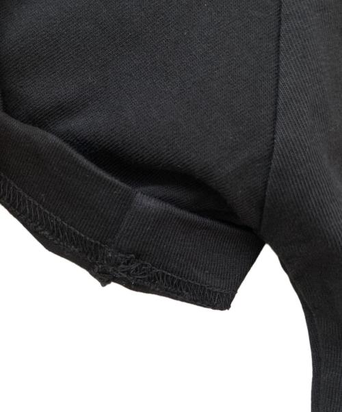 BALENCIAGA（バレンシアガ）BALENCIAGA (バレンシアガ) Slim Fit Logo Print Crew Neck T-Shirt ブラック サイズ:Mの古着・服飾アイテム