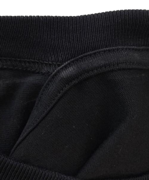 BALENCIAGA（バレンシアガ）BALENCIAGA (バレンシアガ) Slim Fit Logo Print Crew Neck T-Shirt ブラック サイズ:Mの古着・服飾アイテム