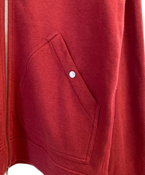 LOUIS VUITTON（ルイ ヴィトン）LOUIS VUITTON (ルイ ヴィトン) ジップパーカー レッド サイズ:Mの古着・服飾アイテム