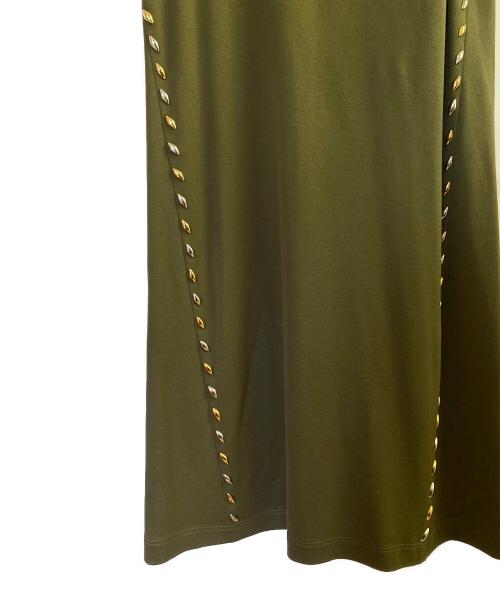 LOUIS VUITTON（ルイ ヴィトン）LOUIS VUITTON (ルイ ヴィトン) Tシャツドレス オリーブ サイズ:XSの古着・服飾アイテム