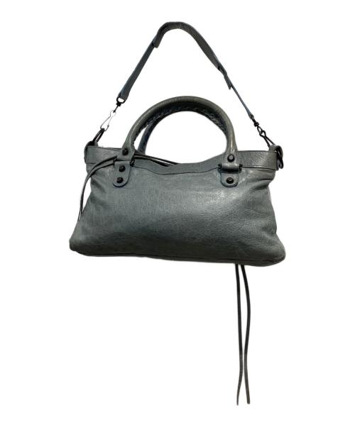 BALENCIAGA（バレンシアガ）BALENCIAGA (バレンシアガ) ザ ファースト 2WAYバッグ グレーの古着・服飾アイテム