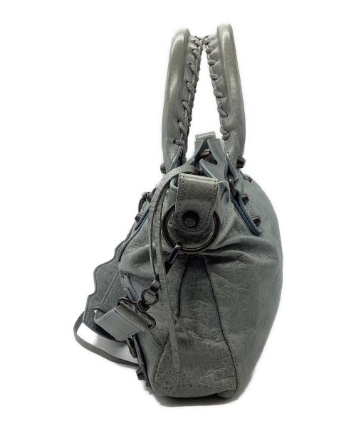 BALENCIAGA（バレンシアガ）BALENCIAGA (バレンシアガ) ザ ファースト 2WAYバッグ グレーの古着・服飾アイテム