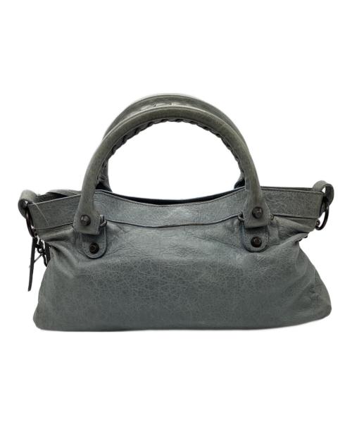 BALENCIAGA（バレンシアガ）BALENCIAGA (バレンシアガ) ザ ファースト 2WAYバッグ グレーの古着・服飾アイテム
