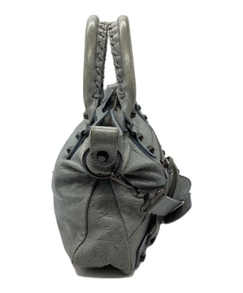 BALENCIAGA（バレンシアガ）BALENCIAGA (バレンシアガ) ザ ファースト 2WAYバッグ グレーの古着・服飾アイテム