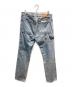 KITH (キス) デニムペインターパンツ ブルー サイズ:30：11000円