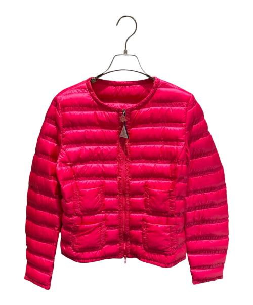 MONCLER（モンクレール）MONCLER (モンクレール) LISSY/ライトダウンジャケット ピンク サイズ:1の古着・服飾アイテム
