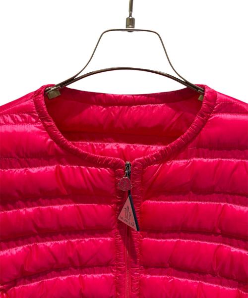 MONCLER（モンクレール）MONCLER (モンクレール) LISSY/ライトダウンジャケット ピンク サイズ:1の古着・服飾アイテム