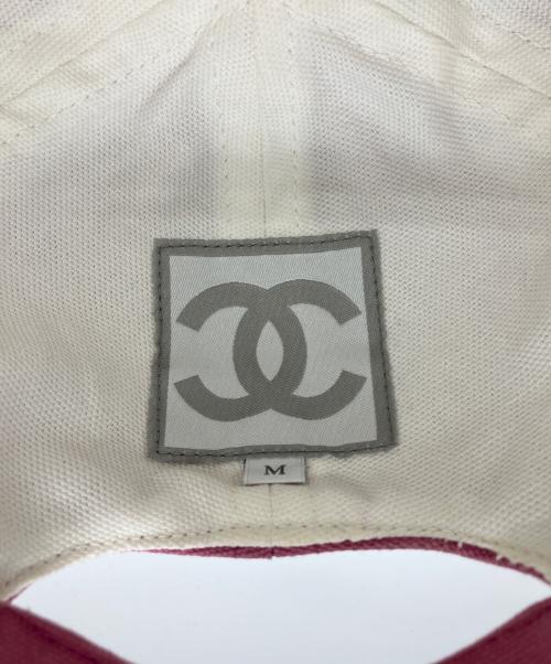 CHANEL（シャネル）CHANEL (シャネル) キャップ ピンク サイズ:Mの古着・服飾アイテム